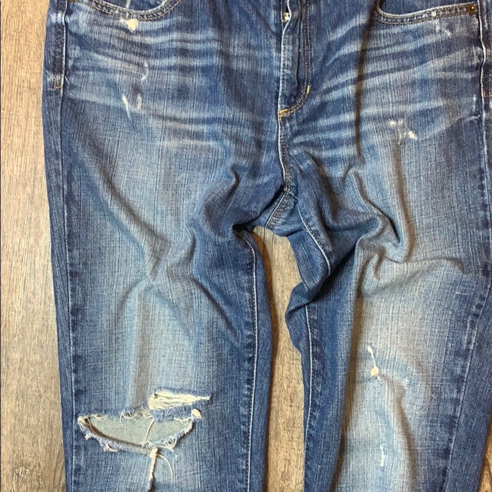 MICHAEL KORS Boyfriend Distressed Denim - Picture 2 of 8